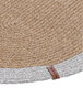 Conceptum Alfombra de Algodón Gris 80 x 120 cm